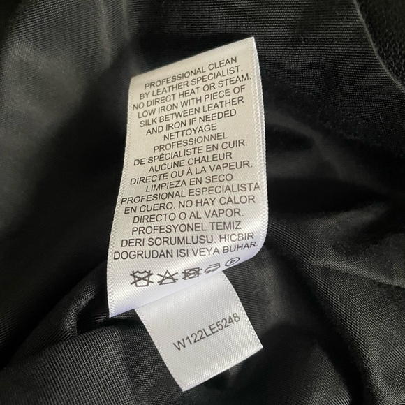 Tibi Leather Midi Trouser Skirt, 00 - Picture 5 of 8